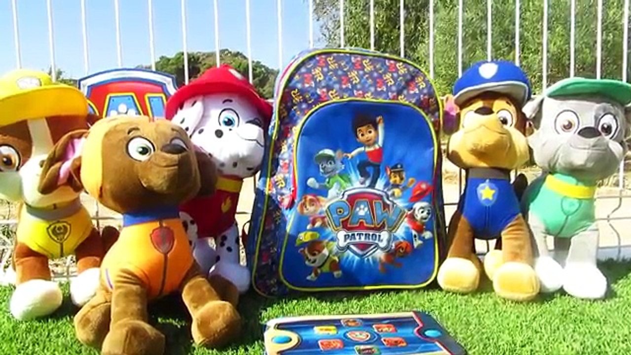 Patrulla Canina en español se baña en la piscina de Mundo Juguetes vídeos de la Patrulla Canina