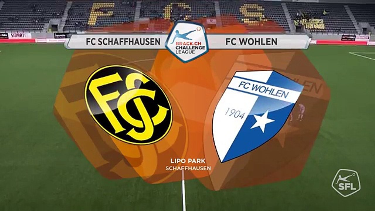 Schaffhausen 2:1 Wohlen (Swiss Challenge League. 14 October 2017)