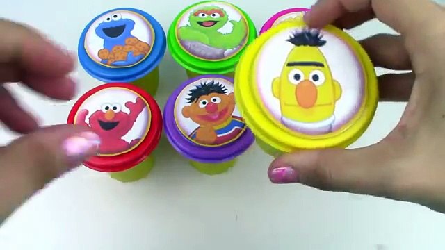 Sesame Street Learn Colors Play Doh Surprise Egg Elmo! Best Toddler Learning Video! Toy Box Magic