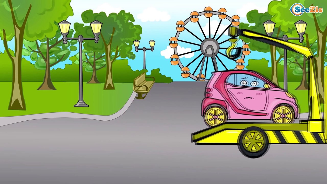 Мультики про Машинки - Гоночные Машины. Монстр Трак и Гоночная Машинка. Мультфильмы для детей