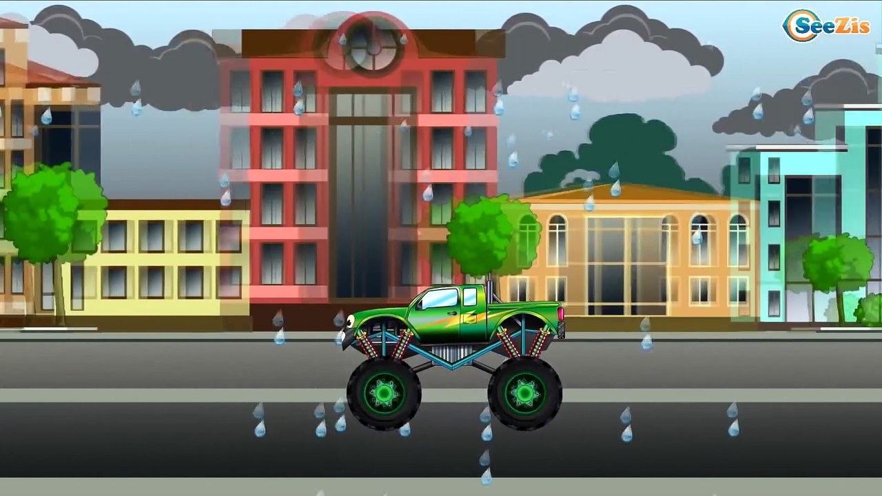 МУЛЬТИКИ Грузовик и Гоночная Машинка - Машинки в деревне - Мультфильмы для детей