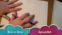 How to Draw SPONGEBOB from Nickelodeons SpongeBob Squarepants - @DramaticParrot