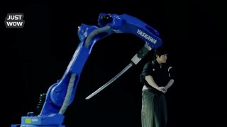 Sword Master VS Advanced Robot -The Face Off_HD