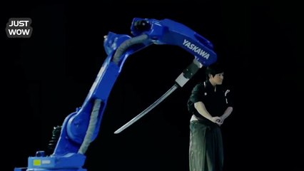 Sword Master VS Advanced Robot -The Face Off_HD
