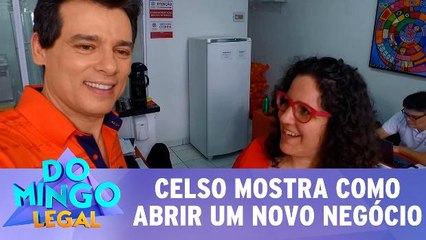 Download Video: Celso Portiolli faz visita e mostra como abrir novo negócio