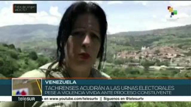 Venezuela: tachirenses acudirán a las urnas este domingo