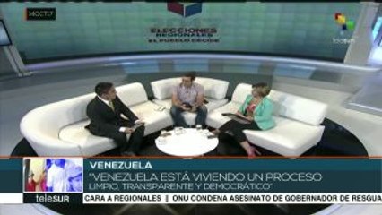 Fernando Casado: Venezuela vive un proceso limpio y democrático
