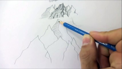 Como Desenhar Montanhas