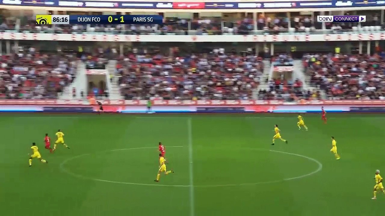 premier but de dijon vs PSG