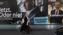 Conservadores (30,2%) vencem eleições na Áustria. Extrema-direita (26,8%) ultrapassa sociais-democratas (26,3%). Projeções TV pública