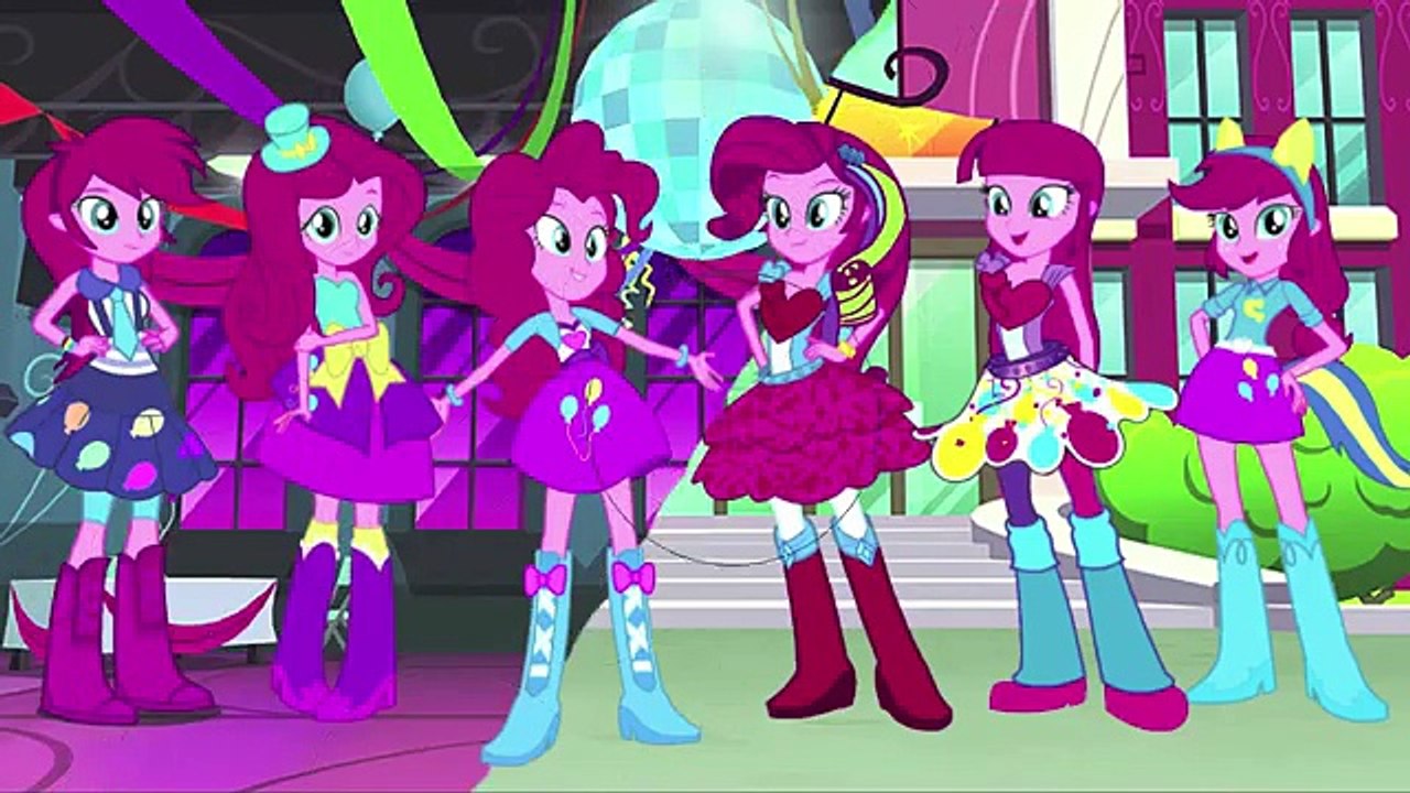 My Little Pony Equestria Girls Color Swap Transform Rainbow Dash Into Mane 7 - Awesome Toys TV