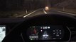Tesla Autopilot Winding Country Road While Sleeping