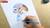 DRAWING ZOOTOPIA l How to draw Judy Hopps zootopia l Como dibujar a Judy Hopps zootopia