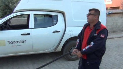 Kozan'da Ev Yangını