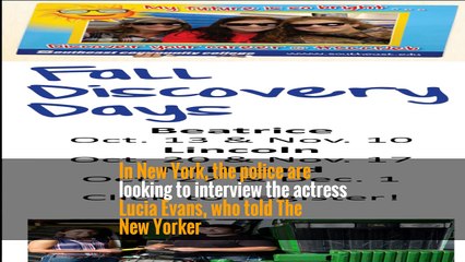 Police in New York and London Look Into Assault Allegations Against Weinstein