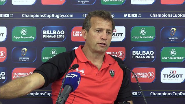 Conférence de presse d'après-match Toulon/Scarlets : Fabien Galthié
