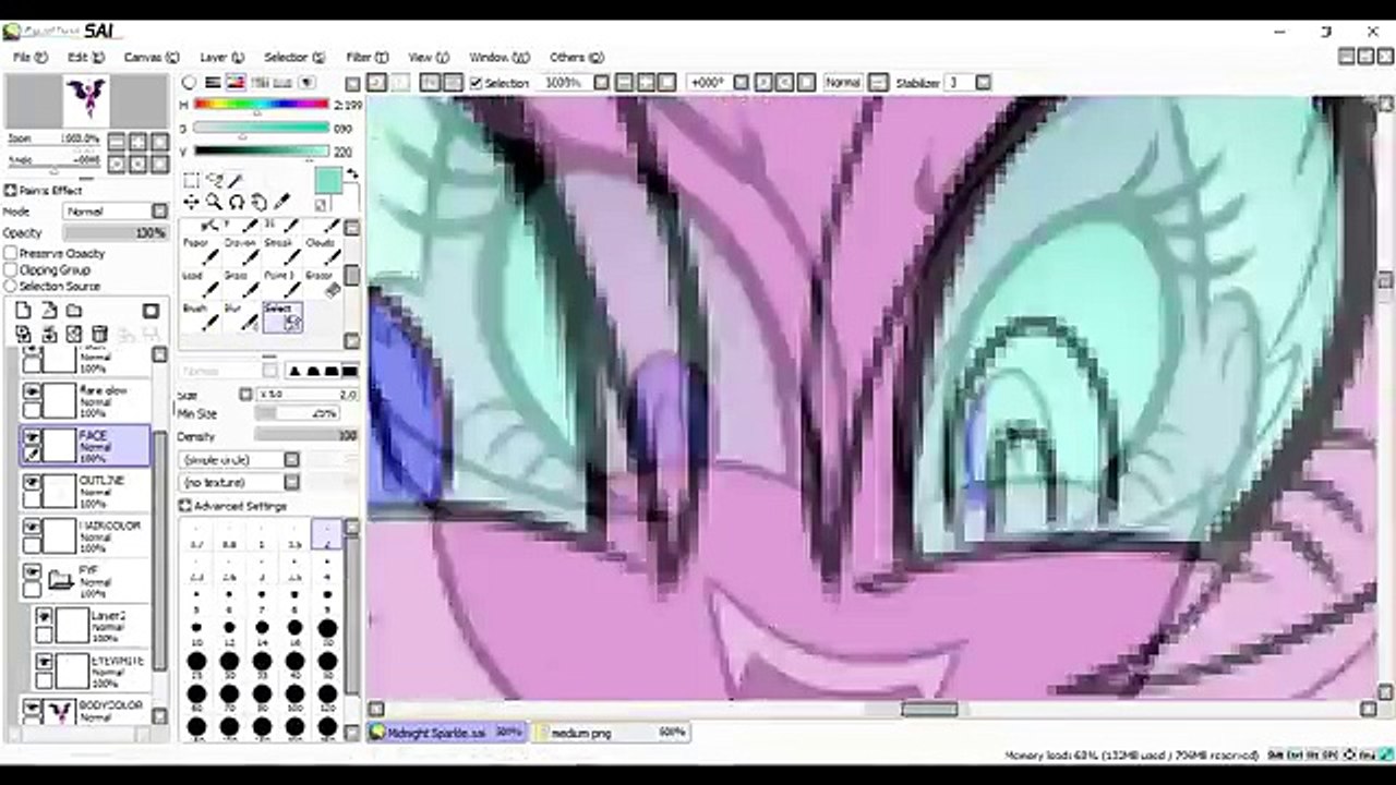 (MLP Speedpaint) Midnight Sparkle ~