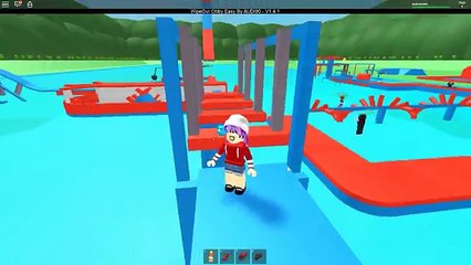 ROBLOX WIPEOUT OBBY | RADIOJH GAMES