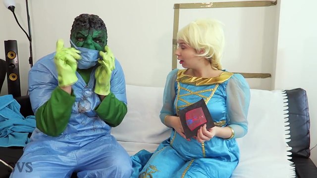 FROZEN ELSA vs SPIDERMAN! w/ Pink Spidergirl Joker Maleficent Ariel Mermaid Hulk :)