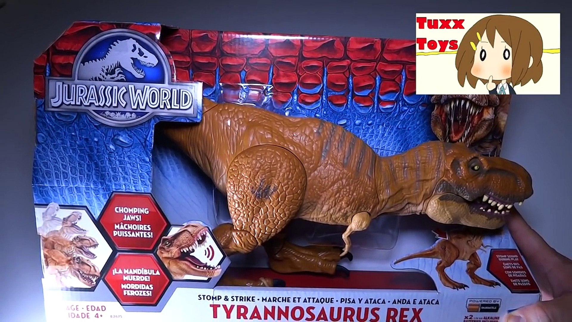 stomp and strike t rex