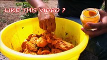 CHICKEN RECIPES - COOKING IN NATURE INSIDE 3 HEALTHY WATERMELON - QUICK EASY HEALTHY RECIPE IN WILD