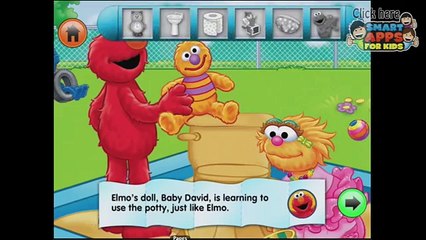 Potty Time with Elmo - Ellie - iPad app demo for kids