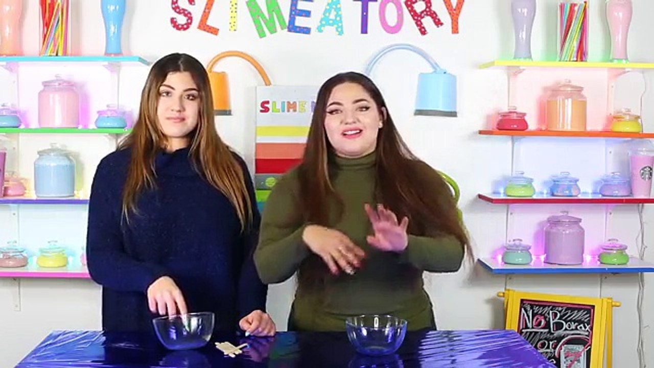 3 NO GLUE, NO BORAX SLIMES! +SLIME SUPPLIES GIVEAWAY! 2 INGREDIENT SLIMES!
