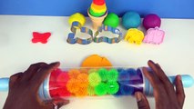 Learn Colors Play Doh Ice Cream Mickey Mouse Peppa Pig Molds Fun And Creative For Kids