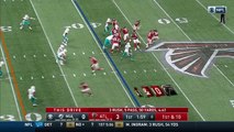 Can't-Miss Play: Atlanta Falcons quarterback Matt Ryan unleashes a deep bomb to wide receiver Marvin Hall for 40-yard TD