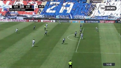 2-0 Facundo Cobos Goal Argentina  Primera Division - 15.10.2017 Godoy Cruz 2-0 Gimnasia La Plata
