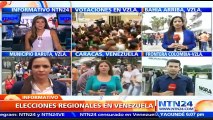 Oposición en Venezuela denuncia irregularidades durante jornada electoral en el país