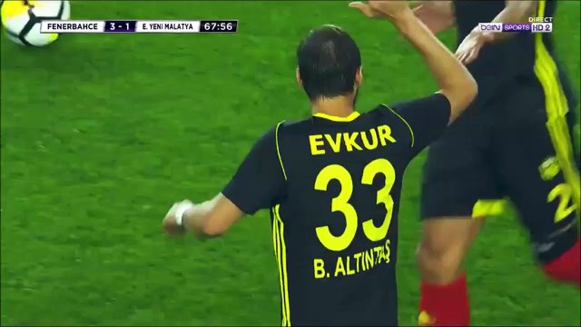 3-1 Batuhan Altintas Goal Turkey Süper Lig - 15.10.2017 Fenerbahçe SK 3-1 Yeni Malatyaspor
