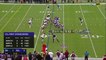 Alex Collins expertly weaves through Bears defense, gains 30 yards