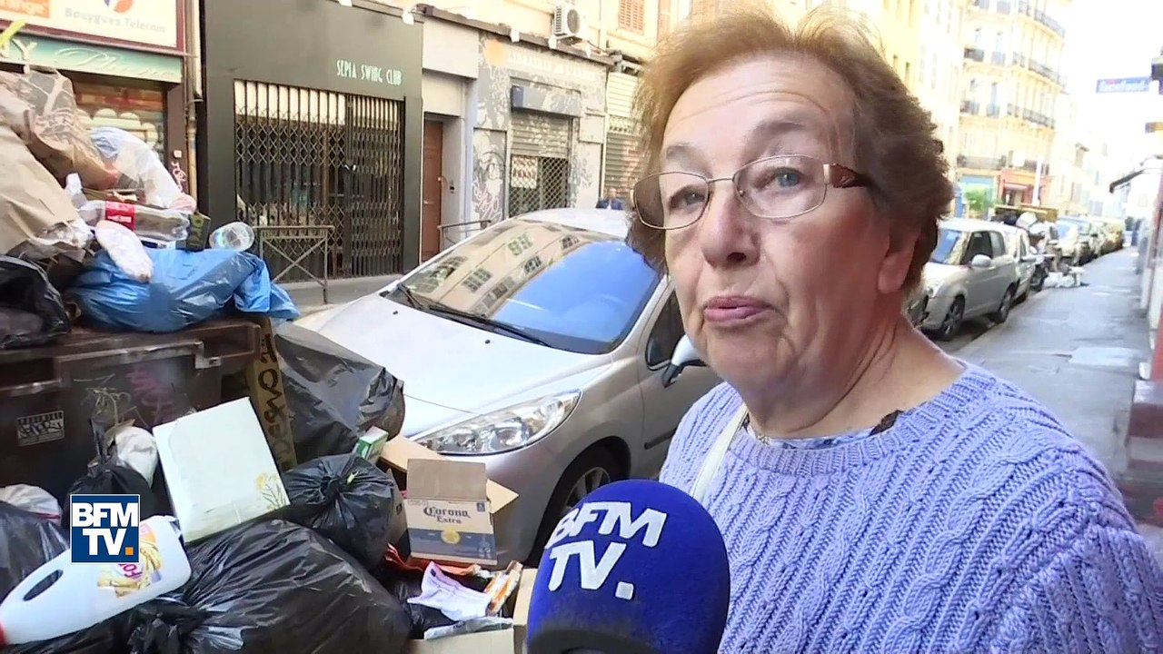 "Ça attire les rats". La grogne des Marseillais après plusieurs jours de grève des éboueurs