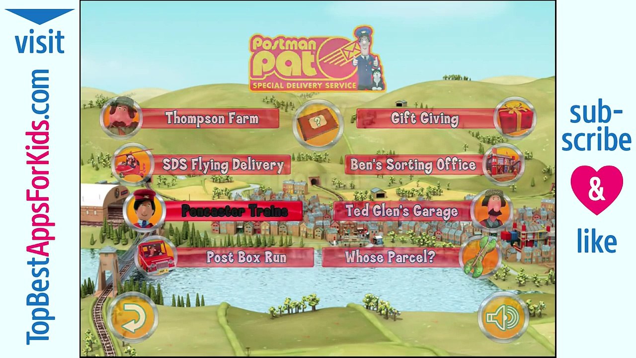 Postman Pat Special Delivery Service - Game App for Kids