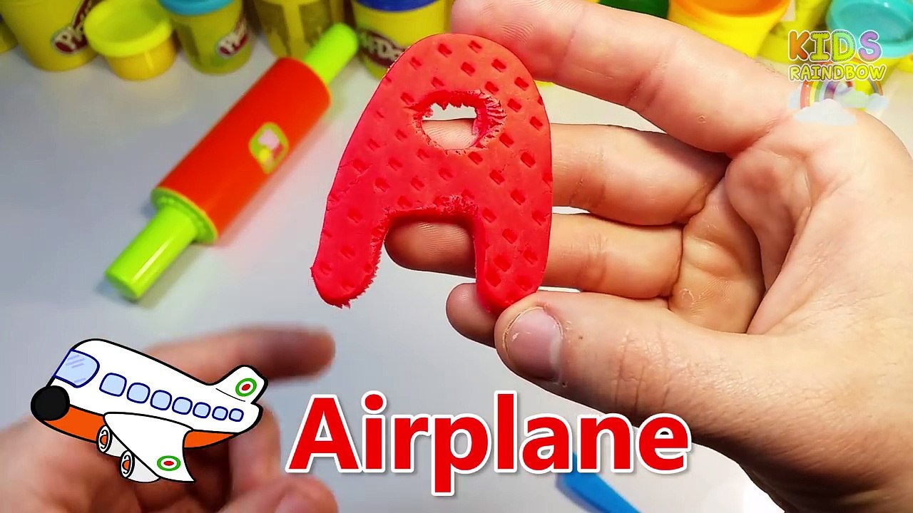 ABC Play Doh Clay Playdoh Massinha Playdough Dough Abecedario Ingles English Alphabet Alfabet ABCDE