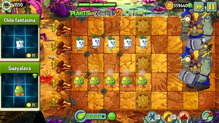 Plants vs Zombies 2 - Lava Guava vs Ghost Pepper