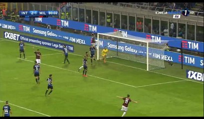 Giacomo Bonaventura Goal HD - Inter 2-2 AC Milan - 15.10.2017