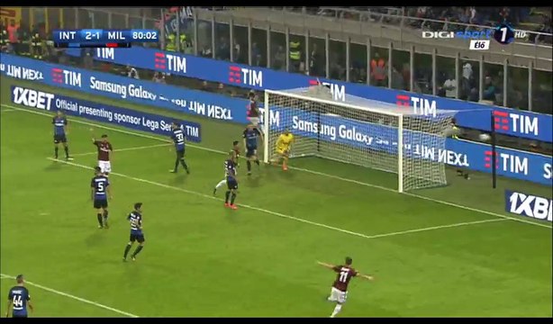 Giacomo Bonaventura Goal HD - Inter 2-2 AC Milan - 15.10.2017