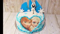 Kraina Lodu tort Anna & Elsa Frozen Tort/Kasia ze slaska gotuje