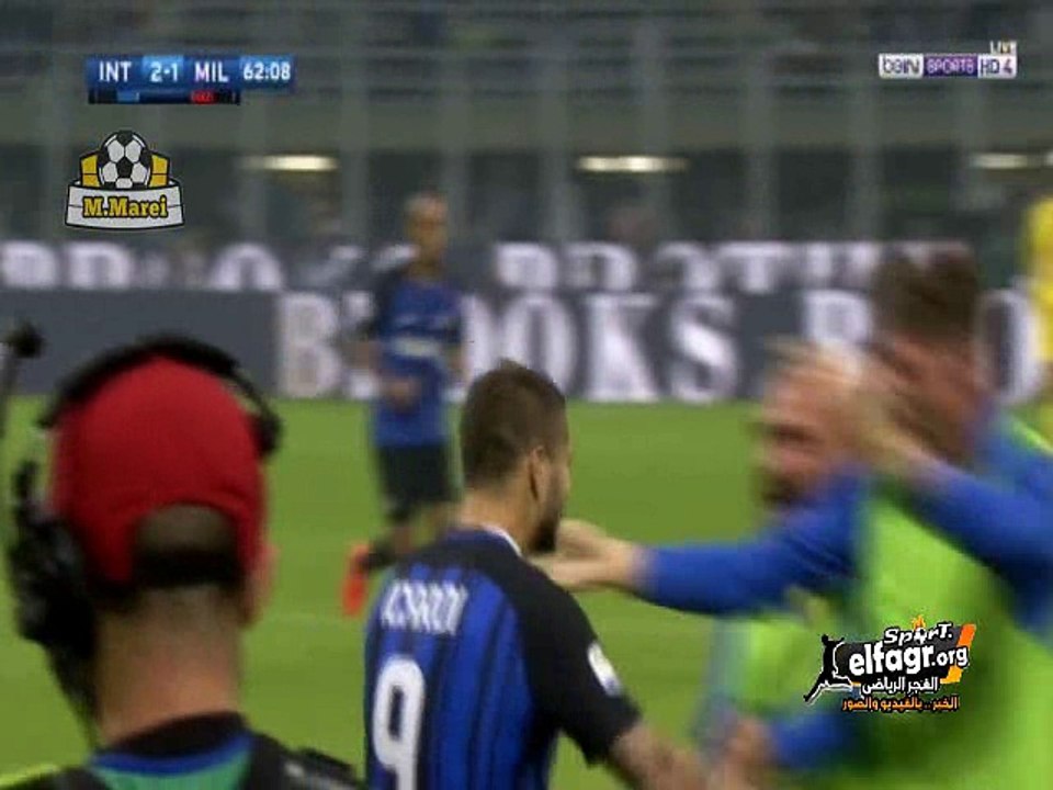أهداف مباراة - إنتر ميلان 3 × 2 ميلان | تعليق عصام الشوالي - الدوري الإيطالي