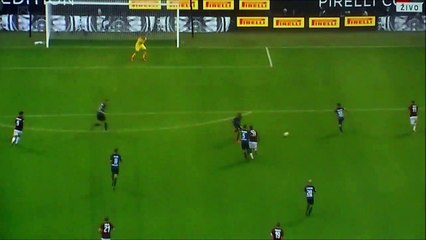 Samir Handanovic Fantastic Save vs Fabio Borini!