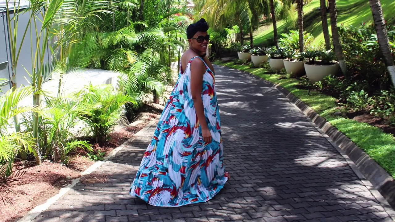 DIY Flowy Maxi Dress Tutorial