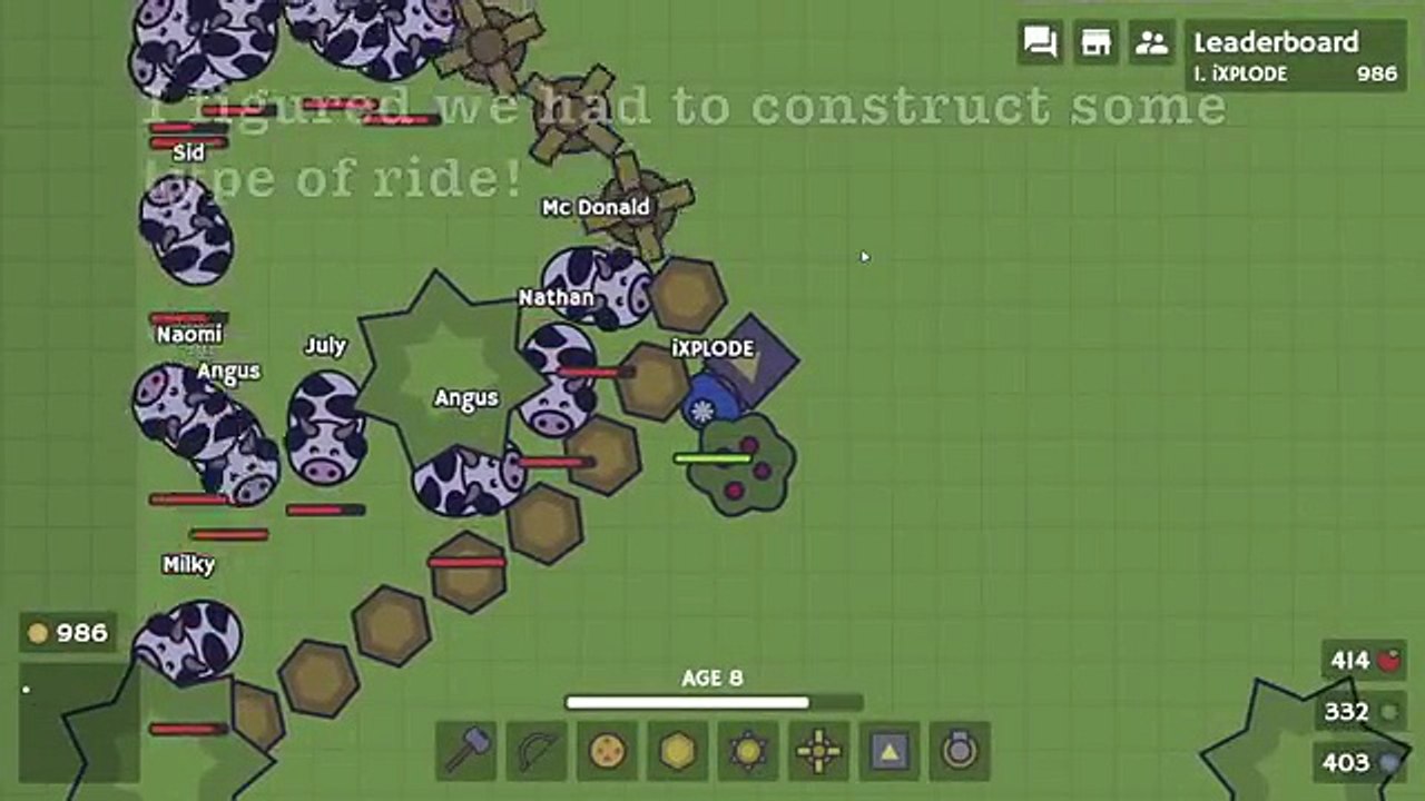 MOOMOO.IO CAPTURING ALL THE ANIMALS!! // Moomoo.io Trolling & Funny Moments