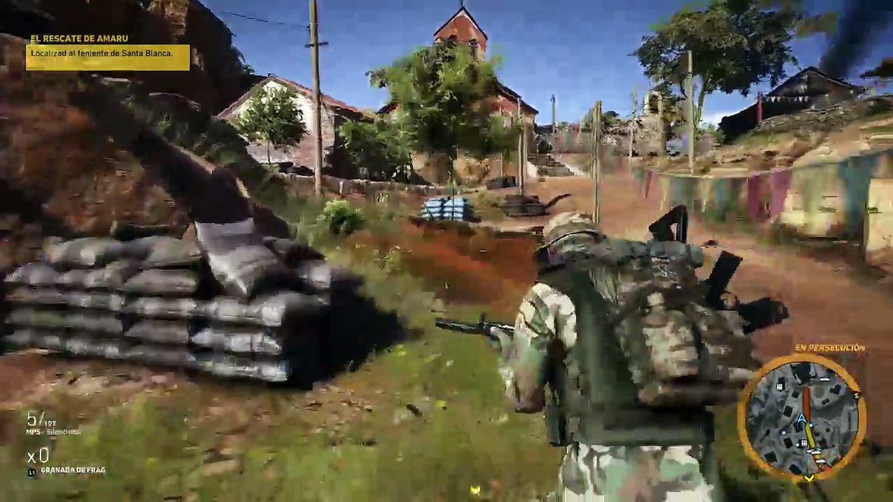 Ghost Recon Wildlands probando demo PS4 (2)