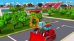 NEW Yellow Excavator & Tractor - Construction Vehicles 3D Cartoons for Kids Cars & Trucks Stories