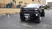 BIG LOUD AND FAST Chevy High Country DUALLY burns out 24s American Forces and MORE!