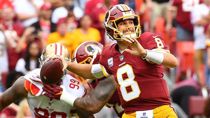 Kirk Cousins with a big first down play into the red zone