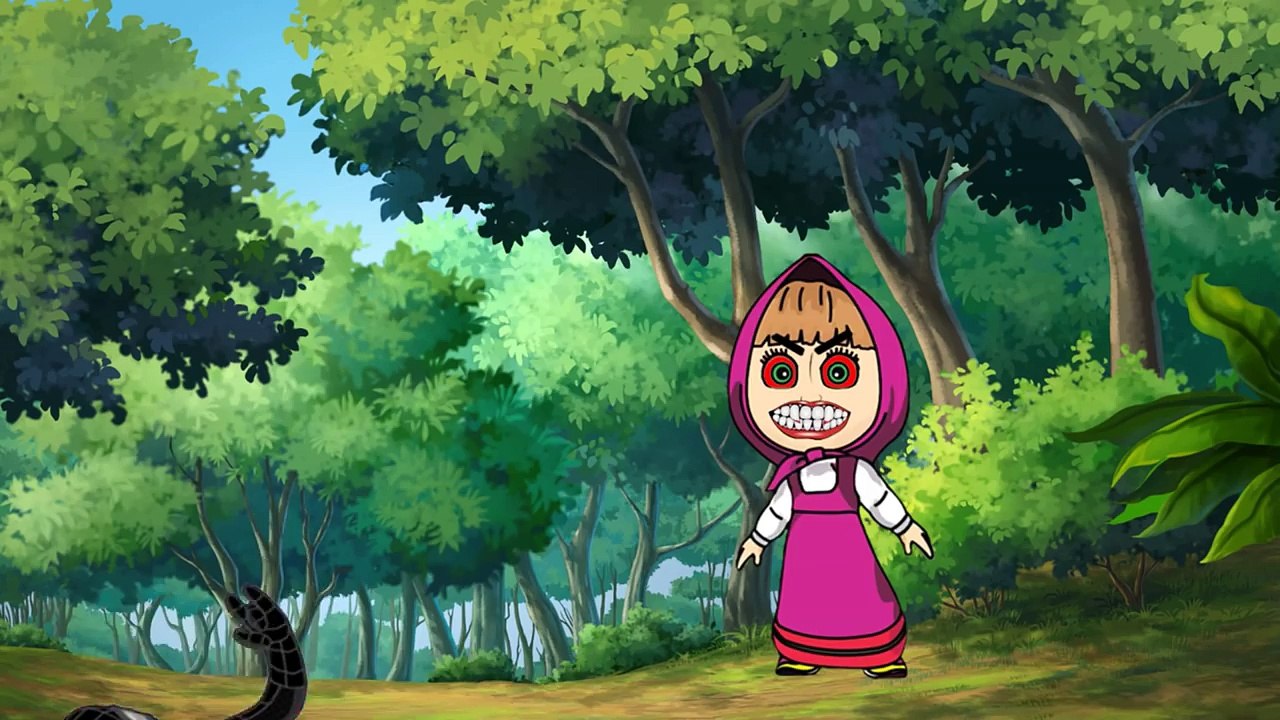 Masha And The Bear Masha Cry At Beach When Lost Her Ice Cream Colors For Children To Learn w/ Masha