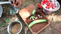 Cooking DRY FISH Raagi (Finger Millet) in My Village | Dry Fish,Brinjal, Flirty Curry | VILLAGE FOOD